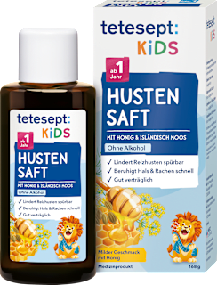 Hustensaft Kids Honig & Isländisch Moos tetesept