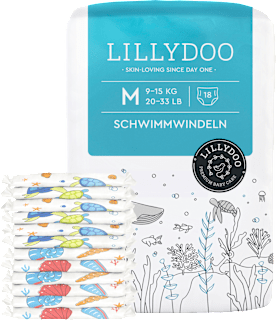 Schwimmwindeln Gr. M (9-15 kg) LILLYDOO