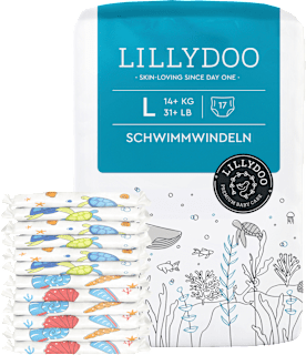 Schwimmwindeln Gr. L (14+ kg) LILLYDOO
