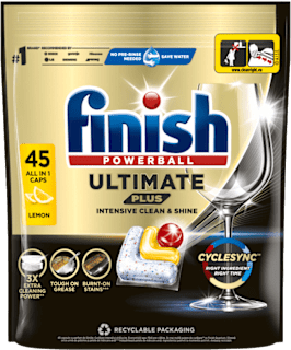 Tablete za strojno pomivanje posode Ultimate Plus Intensive Clean & Shine, limona Finish