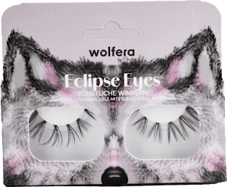 Künstliche Wimpern Eclipse Eyes (1 Paar) wolfera by Paula