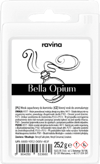 Bella Opium sojowy wosk zapachowy do kominka ravina