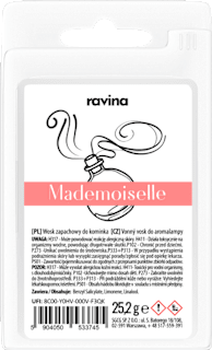 Sojowy wosk zapachowy do kominka Mademoiselle  ravina