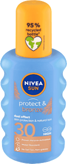 sprej na opalování Protect & Bronze SPF30 NIVEA SUN