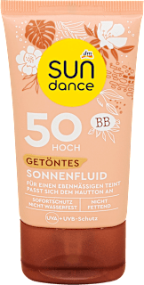 Тониран слънцезащитен флуид SPF 50 sundance