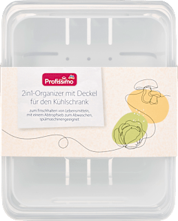2in1-Organizer mit Sieb Profissimo