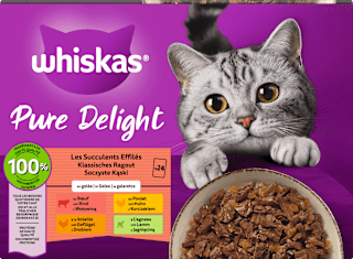 Nassfutter Katze Pure Delight Klassisches Ragout Whiskas