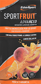 Energijsko prehransko dopolnilo z okusom breskve in pomaranče EthicSport