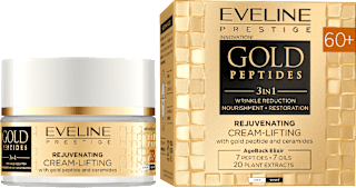 Лифтинг крем за лице GOLD Peptides 3 в 1, 60+ EVELINE COSMETICS