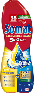 Detergent za strojno pomivanje posode Excellence Premium Somat