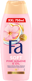 SOFT Pink Jasmine & Oil gel za tuširanje Fa