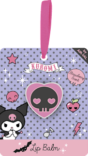 Балсам за устни в кутийка Kuromi с аромат на ягода AIR-VAL