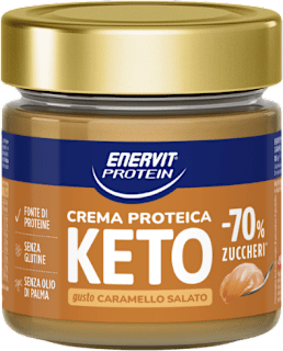 Crema proteica KETO gusto caramello salato ENERVIT