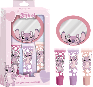 Комплект гланцове за устни и огледало Angel Disney