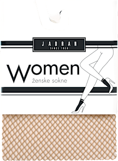 Ženske mrežaste sokne – bež, vel. uni JADRAN ČARAPE