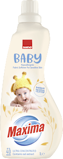 Омекотител за дрехи Baby, 40 пранета sano