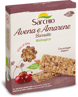 Barretta di avena e amarene BIO Sarchio