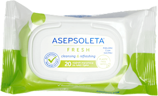 Cleansing & Refreshing vlažne maramice ASEPSOLETA