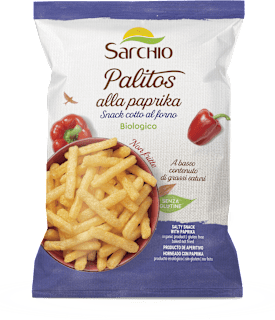 Palitos alla paprika BIO Sarchio
