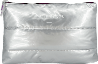Kulturtasche "Lovely Things" silber manòu