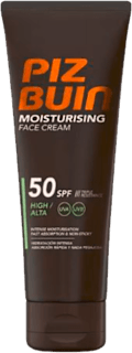 Слънцезащитен крем за лице Moisturising SPF 50 PIZ BUIN