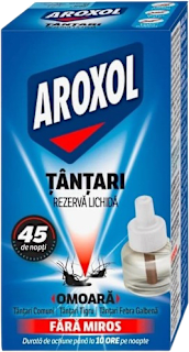Lichid împotriva țânțarilor 45 noptți AROXOL
