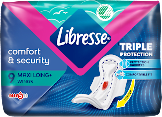 comfort & security higijenski ulošci – maxi long Libresse