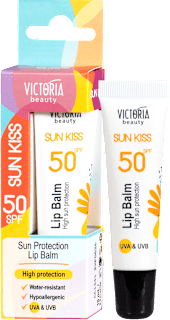 Слънцезащитен балсам за устни Sun Kiss SPF 50 Victoria Beauty