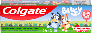 Детска паста за зъби Bluey, 0-5 години Colgate