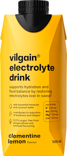 elektrolytový nápoj clementine lemon vilgain