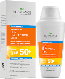 Хидратиращо слънцезащитно мляко Intensive SPF 50+ BIOBALANCE
