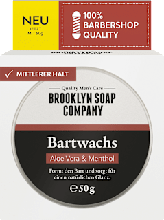 Bartwachs Aloe Vera & Menthol  Brooklyn Soap Company
