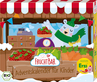 Adventskalender Fruchtbar 2026 für Kinder FruchtBar