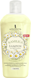 Šampon za osjetljivu kosu – Kamilica  AFRODITA