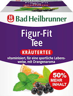 Kräutertee "Figur-Fit Tee" (12 Beutel) Bad Heilbrunner