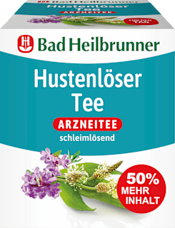 Arzneitee, Hustenlöser Tee (12 Beutel) Bad Heilbrunner