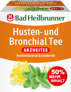 Arzneitee, Husten- & Bronchial Tee (12 Beutel) Bad Heilbrunner