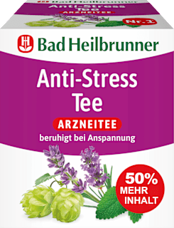 Arzneitee, Anti-Stress Tee (12 Beutel) Bad Heilbrunner