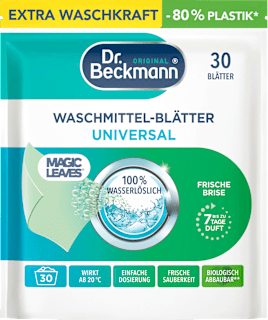Waschmittel Blätter Vollwaschmittel universal Dr. Beckmann