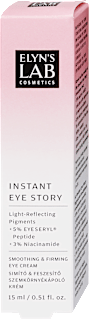 Simító és feszesítő szemkörnyékápoló krém Instant Eye Story Elyn's Lab
