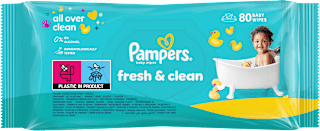 Vlažne maramice fresh & clean Pampers