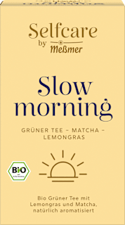Grüner Tee, Selfcare Slow Morning mit Matcha & Lemongras Meßmer
