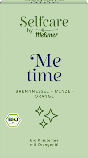 Kräutertee, Selfcare Me Time mit Brennnessel, Minze & Orange Meßmer