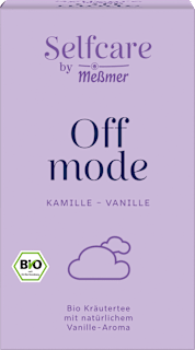 Kräutertee, Selfcare Off Mode mit Kamille & Vanille Meßmer