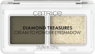 Lidschatten Diamond Treasures Cream to Powder 040 Olive Twinkle CATRICE