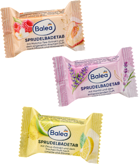 Sprudelbadetab sortiert Balea