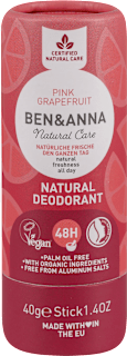 Natural Care dezodorans u stiku - PINK GRAPEFRUIT BEN&ANNA