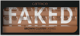 Künstliche Wimpern Faked Brown Cluster Lashes CATRICE