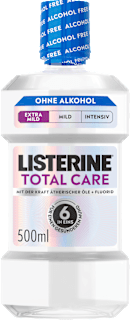 Mundspülung Total Care Extra Milde Minze alkoholfrei Listerine