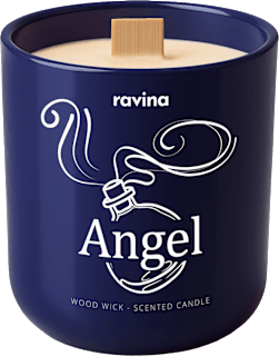 Świeca sojowa zapachowa w szkle Angel  ravina